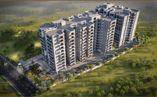 Aerial view of Amba Harmony (artist's impression)